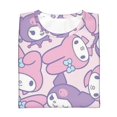 thumbnail image 5 of Boys Girls Kuromi And My Melody Shirt Graphic T-Shirt Crewneck Short Sleeve 3d Colorful Tops Tees, 5 of 6