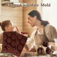 thumbnail image 3 of Agiferg Holes Silicone Mold For Chocolate Cake Jelly Pudding Soap Round Shape, 3 of 6