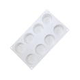 thumbnail image 3 of Silicone Cake Mold Non-stick 8 Grid Washable Home Dessert Mousse Ice-cream Baking Mould Molding Tool Accessories Type A, 3 of 9