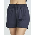 thumbnail image 5 of Real Essentials 4 Piece: Women's Super-Soft Tank Top and Short Pajama Set - Loungewear Sleepwear (Available in Plus Size), 5 of 6