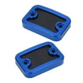 thumbnail image 1 of Front Brake Fluid Reservoir Cover, Rustproof Oil Resistant Front Brake Reservoir  CNC Machined  For Motorcycle Blue, 1 of 8