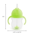 thumbnail image 3 of Munchkin Click Lock 7-Ounce Weighted Straw Flexi Cup (Green), 3 of 5