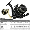thumbnail image 3 of Spinning Fishing Reels Smooth Powerful Light Weight Baitcast Tackle Accessories, 3 of 5