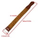 thumbnail image 2 of Leather Sharpening Strap for Straight Razor Strop, High-Quality Cowhide Leather Blade Sharpening Tool with Swivel Hanging Tab and Comma Shape Handle, Ideal for Barber Use and Knife Maintenance, 2 of 6