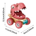 thumbnail image 3 of TIELUTT Dinosaur for Kids and Go with Light and Sound Early Learning for Kids Science Building Games for Kids Ages 4-8 Christmas for Kids Beads for Toddlers Building for Kids Ages 2, 3 of 4