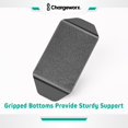 thumbnail image 2 of Chargeworx Magnetic Cord Holder, 12 Magnetic Cable Clips Included | Cable Management Desk Organizer, Strong Magnet Office Desk Accessories, Cable Organizer, Wire Management (4-PK Gray), 2 of 8