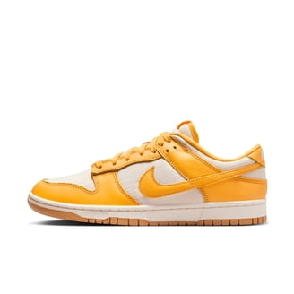 Nike Dunk Low 2023 Team Gold DV0833-100 White Grey  Yellow Leather Mens 9.5 New Men main image 3