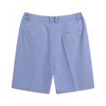 thumbnail image 5 of AZoiNM Men's Short Sleeve Shorts Suit Set Summer Two Button Notch Lapel Loose Fit, 5 of 8
