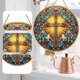 thumbnail image 3 of Kit Adornos Colgantes Hugtrwg Pintura Diamantes Decoraciones Cruzadas Doble Cara, 3 of 9
