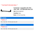 thumbnail image 2 of Tie Rod End - Compatible with 1960 - 1965, 1968 - 1973 Mercedes-Benz 220 1961 1962 1963 1964 1969 1970 1971 1972, 2 of 2