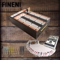 thumbnail image 4 of FINENI Foldable Cribbage Board Game Set (4 Track), Premium Wooden Foldable Board with Magnetic Lock, 12 Metal Pegs, Playing Cards with Travel Portable – Continuous 4 Track Board, 4 of 9