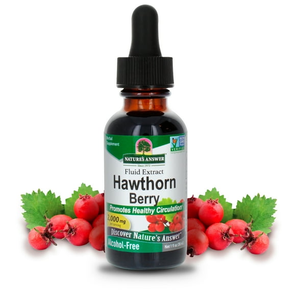 Nature's Answer Hawthorn Berry Leaf and Flower - 1 fl oz