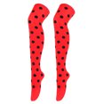 thumbnail image 3 of Kilaqueen Ladies Socks Spring Fall Polka Dots Graphic Classic Socks Over the Knee Socks for Women Lightweight Breathable Universal Long Stockings, 3 of 4