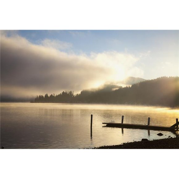 Posterazzi DPI12278556LARGE Lake Whatcom at Sunrise - Bellingham Washington United States of America Poster Print - 38 x 24 in. - Large