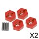 thumbnail image 1 of Conjunto De Adaptador De Cubo De Transmisión Hexagonal De 2 Ruedas 1:10 Reemplazo RC Coche Para Arrma Azul, 1 of 8