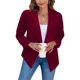 thumbnail image 1 of Blazer De Solapa Doble A La Moda Para Mujer, 1 of 4