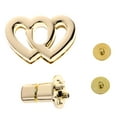 thumbnail image 3 of HeroNeo Metal Heart Clasp Buckles Turn Lock Twist Locks For Handbag Bag Purse Craft DIY, 3 of 6