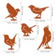 thumbnail image 5 of FOMIYES 5Ud Rústica De Pájaros En Metal Para Exterior Con Montaje En O Árbol, 5 of 6