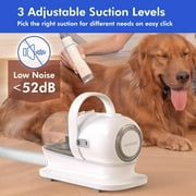 Neakasa Neabot P1 Pro Dog Grooming Kit with Vacuum, 5-in-1 Low-Noise Pet Clippers, Deshedding Brush