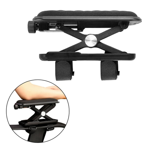 Cojines para reposabrazos de silla, con almohadillas para reposabrazos de espuma viscoelástica, almohada para brazos elevados, almohadillas para , negro Salvador Almohadillas para reposabrazos