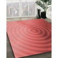 thumbnail image 3 of Ahgly Company Machine Washable Indoor Rectangle Transitional Red Area Rugs, 8' x 10', 3 of 7