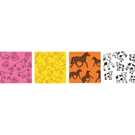 Petflex Flexible Cohesive Bandage Farm Print Disp