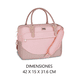 thumbnail image 5 of Maletín para portátil de 15.6 pulgadas para mujer mochilas 1367 Belug Rosa, 5 of 5