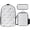 Color-3, variant on Colorful Phone Pattern Background Backpack Student BookBag Bag Shoulder Bags 3ps Insulated Lunch Bag Pencil Case