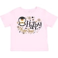 thumbnail image 3 of Inktastic Happy New Year with Cute Penguin Boys or Girls Toddler T-Shirt, 3 of 5