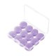 thumbnail image 1 of WRXMIJNHGSA - 10 pares de tapones para los oídos para dormir, reutilizables, moldeables, de silicona, suaves, con cancelación de ruido y con estuche para natación y conciertos, 40 dB NRR (multicolor), 1 of 8