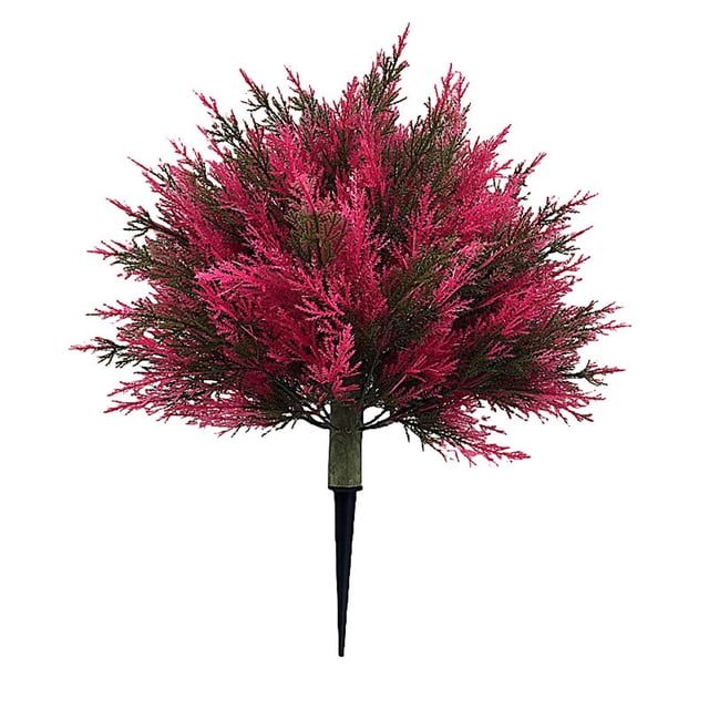 23 Inch Realistic Cedar Tree for Outdoor Décor Potted for Garden Patio Porch Fall Decoration
