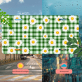 thumbnail image 5 of 1 Pcs 2D Flat License Plate Covers & Frames, Green and White For Decorative Front, Waterproof For Decoration Aluminum License Plate Covers & Frames Cover For Men Women, 12" X 6", 5 of 7