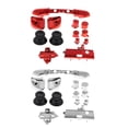 thumbnail image 1 of Kit de 2 Juegos Completos para Piezas de Reparación Del Controlador Schmuck Stueck: Rojo Plateado, Cubierta de Agarre para El Pulgar, Pa, 1 of 8