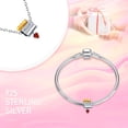 thumbnail image 2 of NINGAN 925 Sterling Silver Charm for Bracelets Graduation Certificates and Diplomas Pendant Charm Women Bracelet Charm, 2 of 6