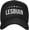 LGBT-1813, variant on Lesbian Flag LGBT Lesbian Gift Baseball Cap Women Trucker Hat Men Dad Hat Adjustable Snapback Hat Cowboy Hat Black