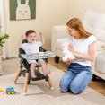 thumbnail image 3 of Patiojoy 3 in 1 High Chairs for Babies and Toddlers, Eat and Grow Convertible Highchair with Foot Rest Black, 3 of 9
