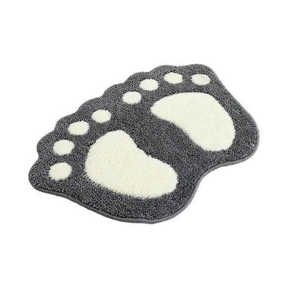 Yhmxh Alfombrillas de baño para baño Alfombra de baño Alfombra de baño antideslizante, lavable, suave y cómoda, lavable a máquina para dormitorio, baño y sala de estar. Decoración del baño