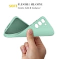 thumbnail image 5 of Cell Phone Cases For S23，S23 Plus，S23 Ultra, Takfox Liquid Silicone Gel Rubber Shockproof Case Ultra Thin Fit Samsung S23 + Case Slim Matte Surface Cover for Samsung Galaxy S23 Plus 5G - Cyan, 5 of 6