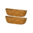 thumbnail image 1 of drppepioner 2Pack Hanging Basket Coconuts Fiber Planter Inserts Replacement Liner for Flower Pot, 1 of 2