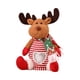 thumbnail image 2 of Bolsa de regalo navideña con forma de bastón de caramelo de Papá Noel | Contenedor para guardar chocolates y dulces navideños con ventana | Decoración festiva de mesa para niños y fiestas, 2 of 6