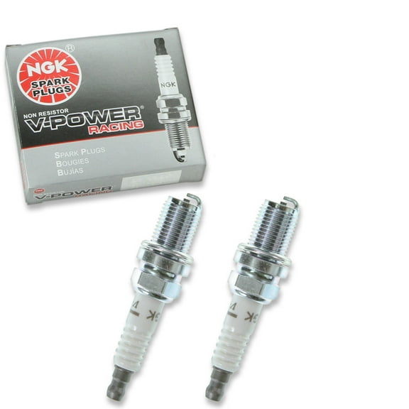 2 pc NGK 5238 V-Power Racing Spark Plugs for 2593 2594 2613 296 3933 4046 4052 687 7529 762 AG701 AG701C AG901 AG901C AR3933 AR3933X C59 C59C C59CX F3CS S41XL W27ES-U W3C W3C0 W3CC W3CO Ignition Wire