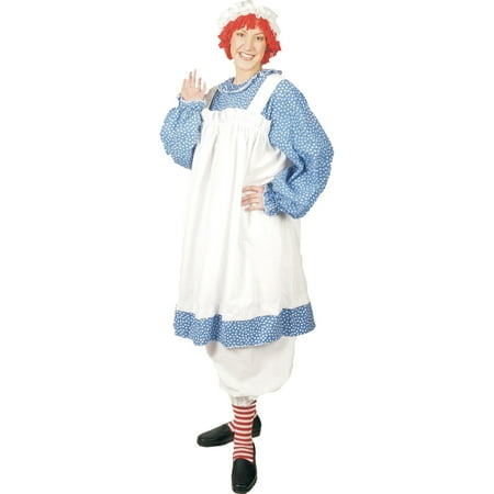 Morris Costumes Raggedy Ann Plus Size Adult Halloween Costume, Style, 12120