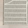 thumbnail image 4 of nuLOOM Liliya Modern Geometric Machine Washable Area Rug, 8' 10" x 12', Liliya Light Grey, 4 of 9