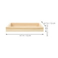 thumbnail image 3 of 2 Pcs Plateaux de Rangement en Bois pour Casse-Tête et Blocs avec Design 3D pour Amateurs de Jouets, 3 of 8