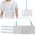 thumbnail image 3 of Rib Belt, Hook  Fastener Soft  Broken Rib Brace Skin-Friendly  For Postoperative Rehabilitation, 3 of 8