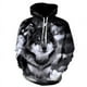 thumbnail image 2 of Sudadera con capucha de lobo juvenil para hombre, moda 3D, ropa de calle holgada con estampado de lobo, sudadera divertida de hip hop callejero con animales 2021, 2 of 4