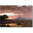 thumbnail image 1 of Ceramic Tile Mural-Frederic Church Landscapes Painting 218. 72" w x 48" h using (24) 12 x 12 ceramic tiles, 1 of 3