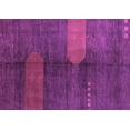 thumbnail image 1 of Ahgly Company Indoor Rectangle Abstract Purple Modern Area Rugs, 5' x 8', 1 of 4