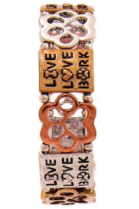 Live Love Bark Fashion Bracelet