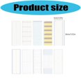 thumbnail image 3 of 100Sheets Decorative Note Paper 5x14cm Portable Writing Paper Notepads for Daily Journaling Scrapbooking Decoration Multicolor, 3 of 4